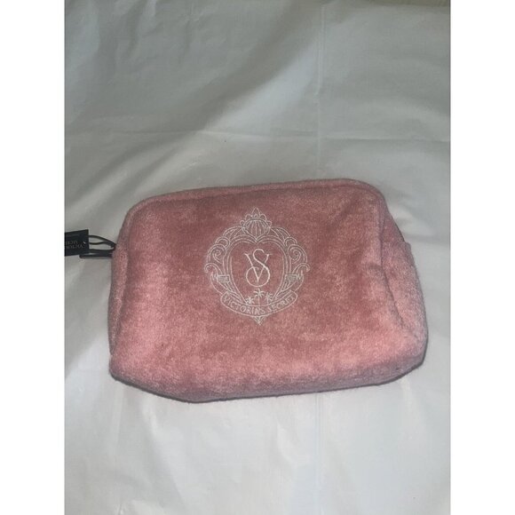Victoria's Secret Self-Care Kit with Terry Logo Bag Jade Guasha Headband NWT - Picture 1 of 12